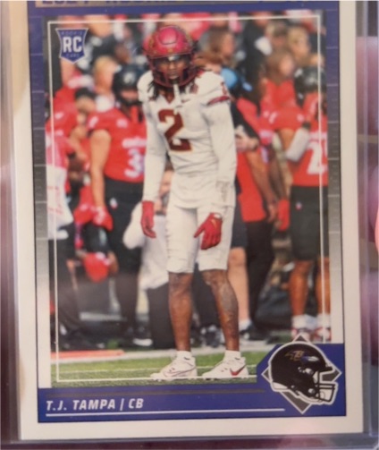 2024 Panini Score #397 T.J. Tampa — front