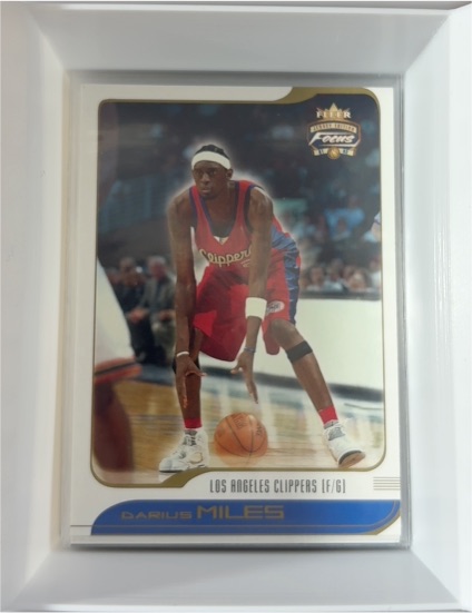 2001-02 Fleer Focus #45 Darius Miles — front