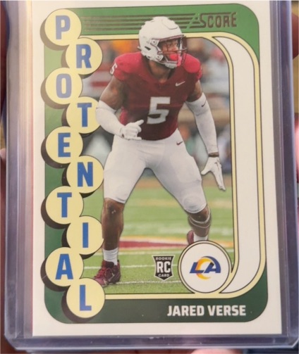 2024 Panini Score Protential #7 Jared Verse — front