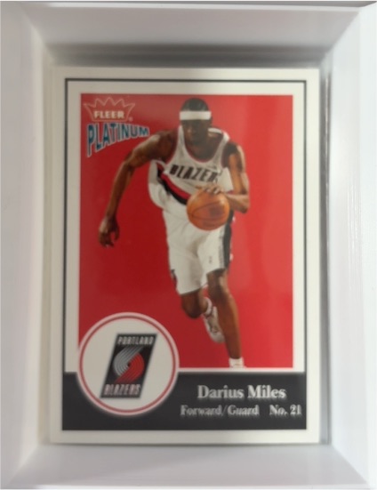 2003-04 Fleer Platinum #21 Darius Miles — front