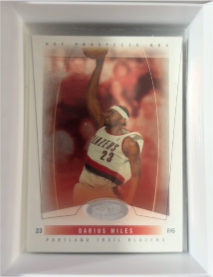 2004-05 Hoops Hot Prospects #4 Darius Miles — front