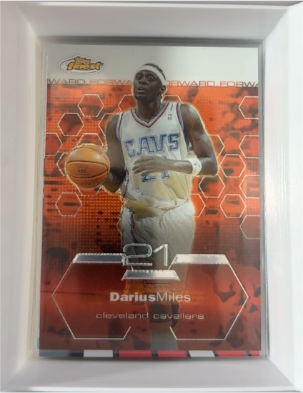 2002-03 Topps Finest #50 Darius Miles — front