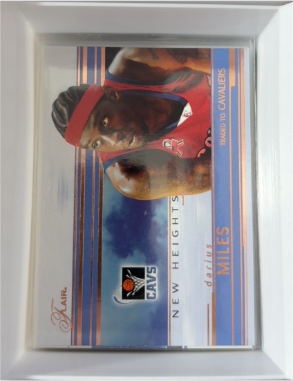 2002-03 Fleer Flair New Heights #12 Darius Miles — front