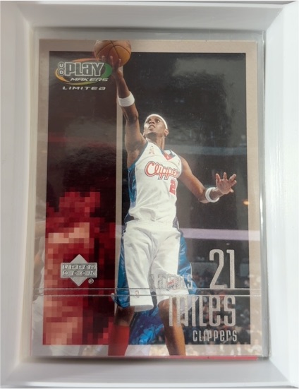 2001-02 Upper Deck Playmakers Limited #35 Darius Miles — front