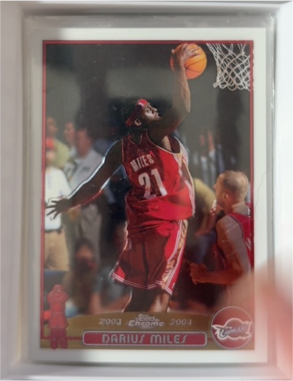 2003-04 Topps Chrome #26 Darius Miles — front