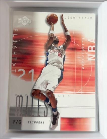 2001-02 Upper Deck Flight Team #17 Darius Miles — front