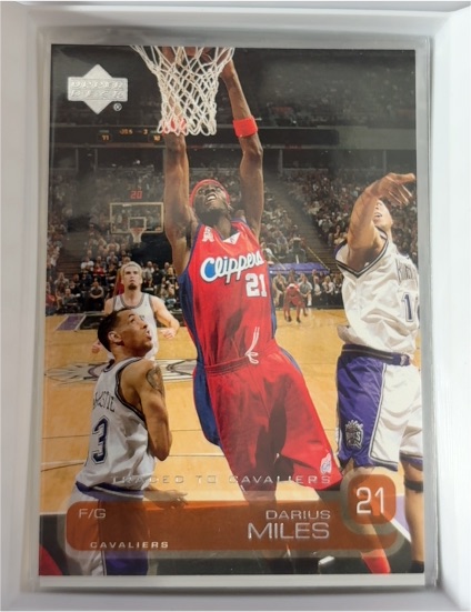 2002-03 Upper Deck #21 Darius Miles — front