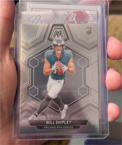 2024 Panini Mosaic #386 Will Shipley — front