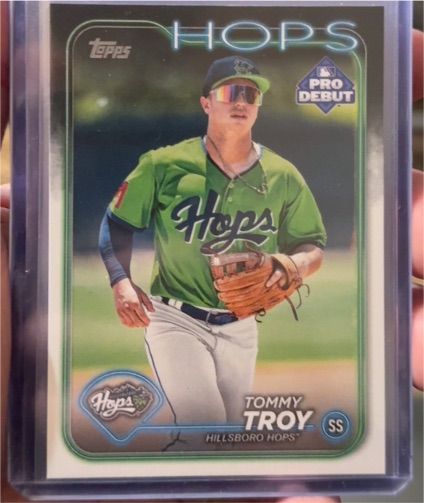 2024 Topps Pro Debut #PD-166 Tommy Troy — front