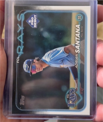2024 Topps Pro Debut #PD-1 Adrian Santana — front