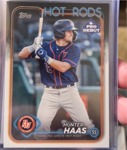 2024 Topps Pro Debut #PD-157 Hunter Haas — front