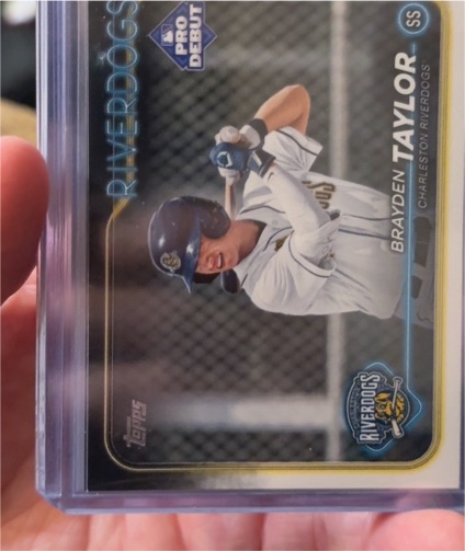 2024 Topps Pro Debut #PD-85 Brayden Taylor — front