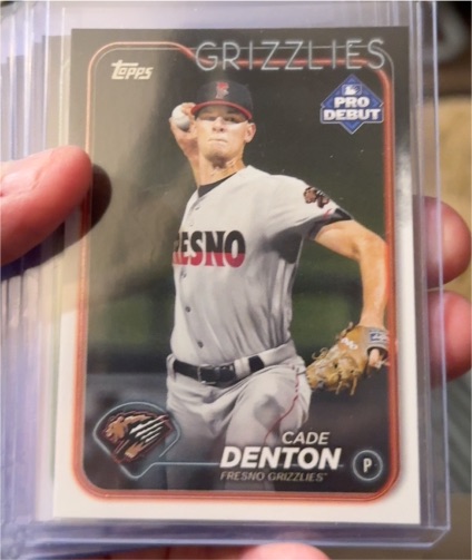 2024 Topps Pro Debut #PD-86 Cade Denton — front