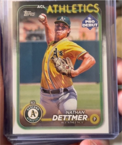 2024 Topps Pro Debut #PD-185 Nathan Dettmer — front