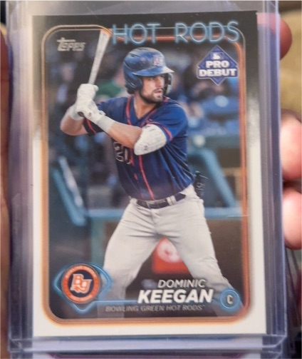 2024 Topps Pro Debut #PD-29 Dominic Keegan — front