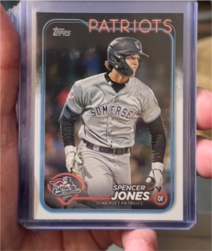2024 Topps Pro Debut #PD-165 Spencer Jones — front