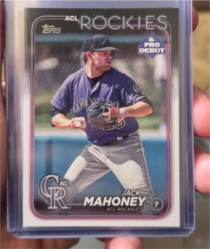 2024 Topps Pro Debut #PD-194 Jack Mahoney — front
