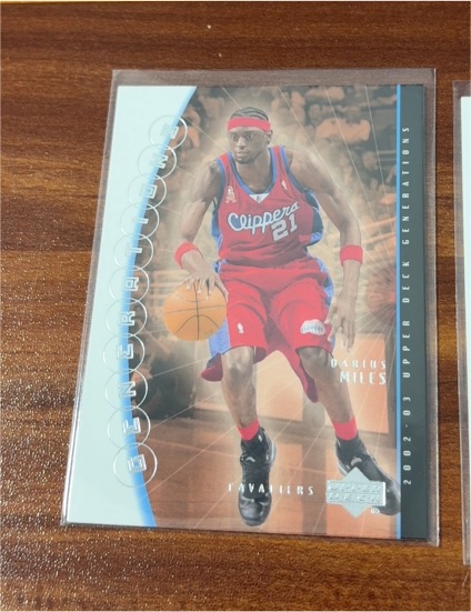 2002-03 Upper Deck Generations Darius Miles — front