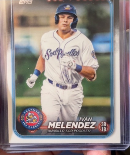 2024 Topps Pro Debut #PD-22 Ivan Melendez — front