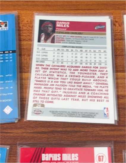 2003-04 Fleer #26 Darius Miles — front