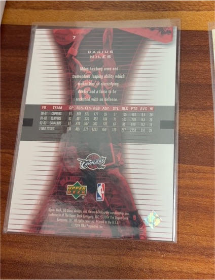 2003 Upper Deck #7 Darius Miles — front