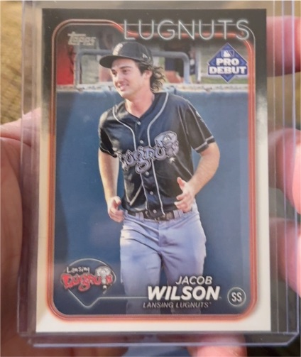 2024 Topps Pro Debut #PD-40 Jacob Wilson — front
