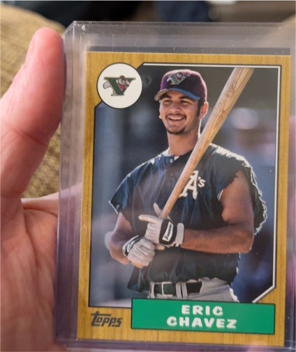 2024 Topps Pro Debut MiLB Legends #MILB-5 Eric Chavez — front