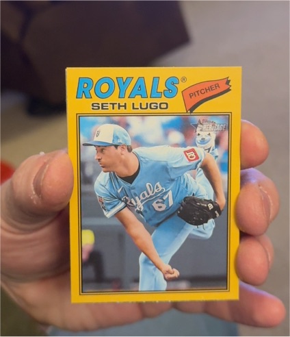 2026 Topps Heritage #192 Seth Lugo — front
