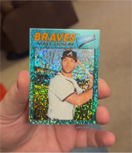 2026 Topps Heritage #194 Matt Olson — front