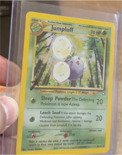 2000 Neo Genesis #7 Jumpluff — front