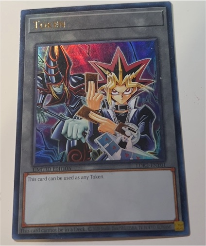 Yu-Gi-Oh! Legendary Decks II #LDK2-EN101 Yami Yugi Dark Magician Token — front