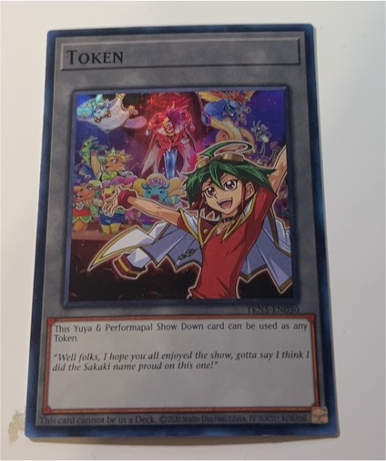 2020 Yu-Gi-Oh! Token #TKN5-EN030 Yuya & Performapal Show Down — front