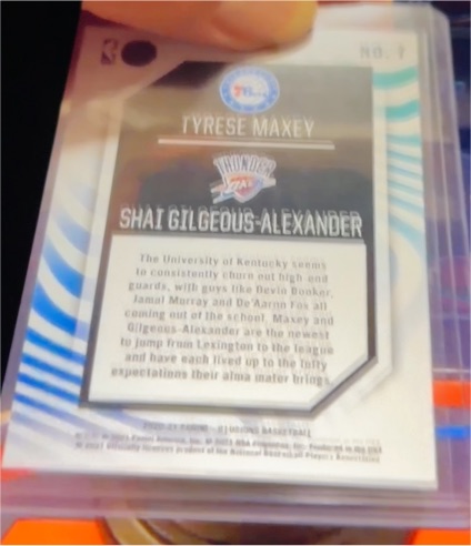 2020-21 Panini Chronicles Hometown Heroes #547 Tyrese Maxey Rookie — front
