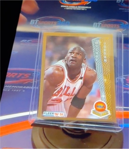 1992-93 Fleer #246 Michael Jordan — front