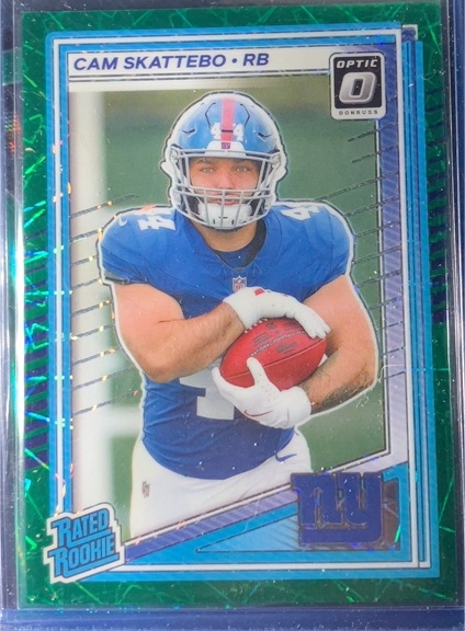 2025 Donruss Optic #228 Cam Skattebo — front