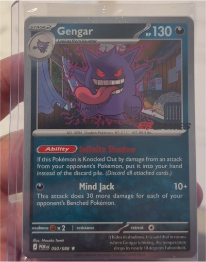 2026 Pokémon Perfect Order #050 Gengar — front