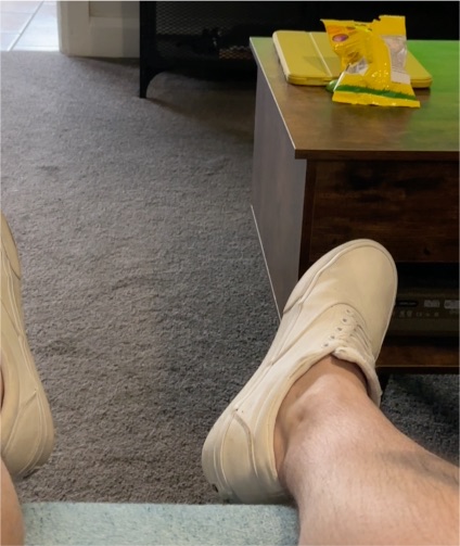 Vans Classic Slip-On Shoes, White — front