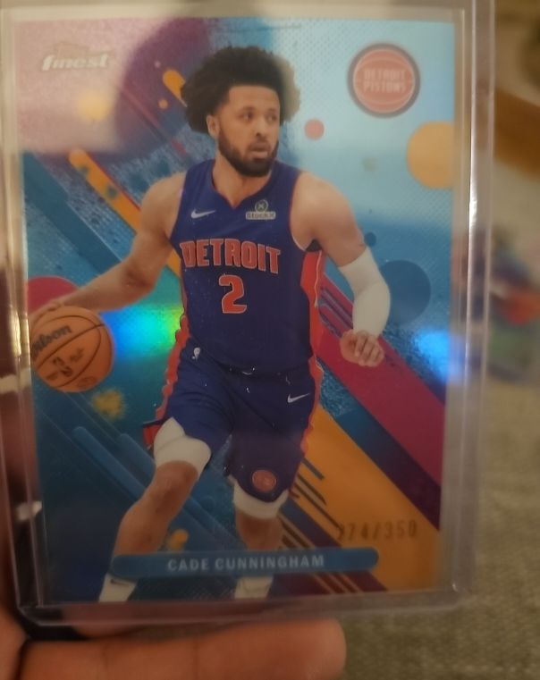 2026 Topps Finest #37 Cade Cunningham — front