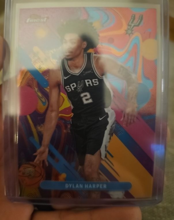 2025-26 Topps Finest #2 Dylan Harper — front