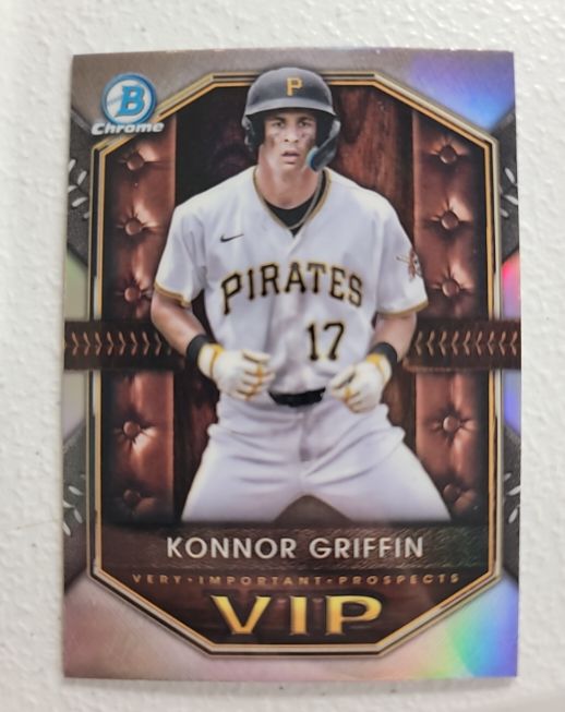 2025 Bowman Chrome #VIP-20 Konnor Griffin — front