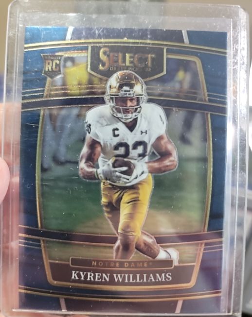 2022 Panini Select Draft Picks Concourse #22 Kyren Williams — front