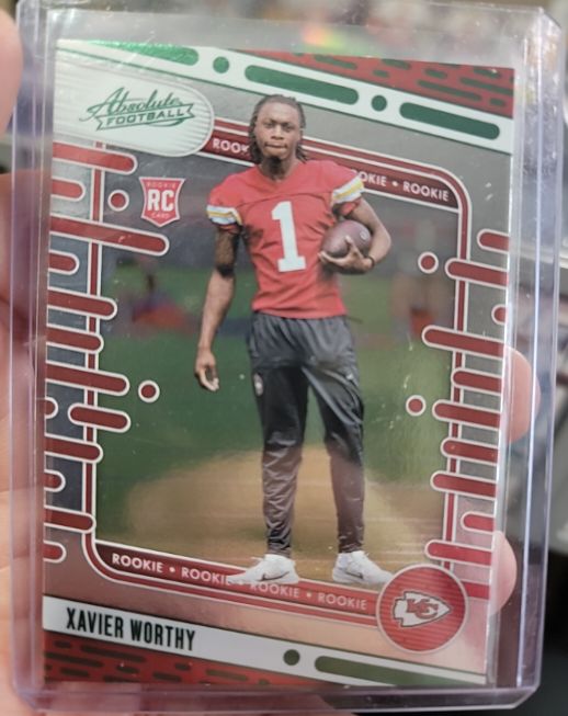 2024 Panini Absolute #128 Xavier Worthy — front