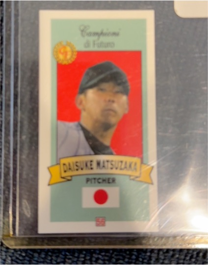 2003-04 Collezioni Firenze Campioni di Futuro #56 Daisuke Matsuzaka — front