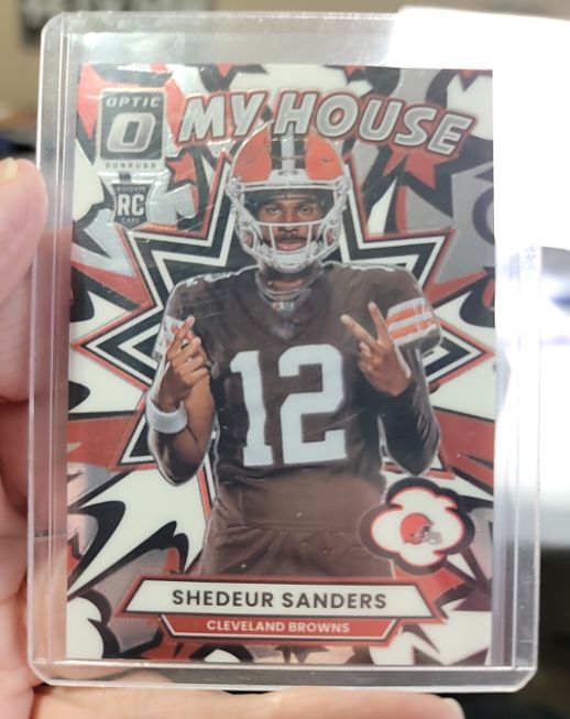 2025 Donruss Optic My House #5 Shedeur Sanders — front