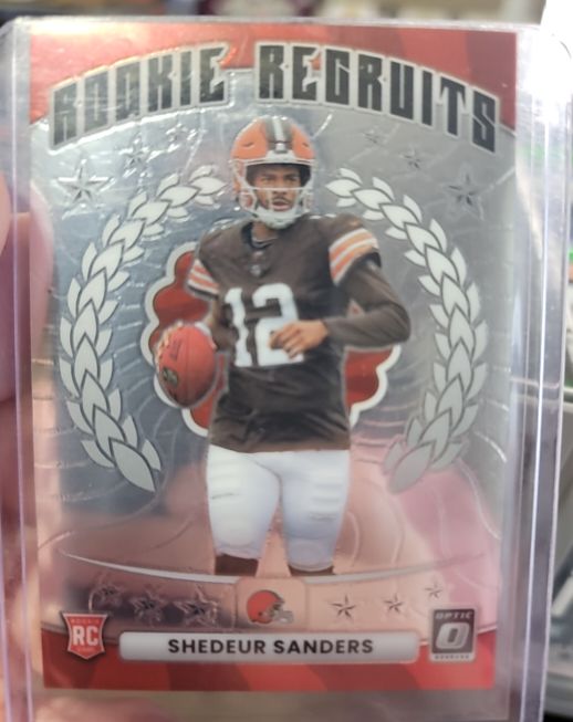 2025 Panini Donruss Optic Rookie Recruits #20 Shedeur Sanders — front