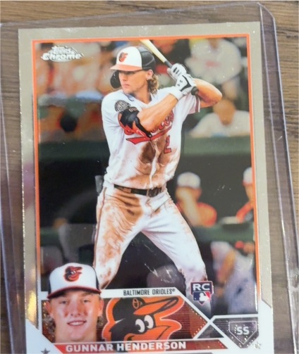 2023 Topps Chrome #2 Gunnar Henderson — front
