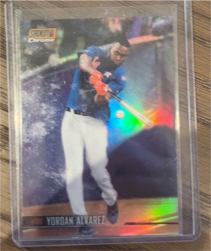 2021 Topps Stadium Club Chrome #89 Yordan Alvarez — front