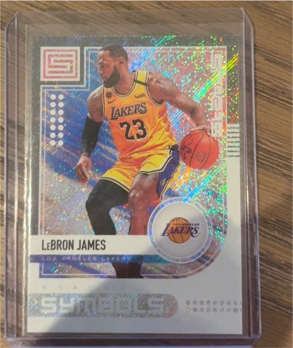 2019-20 Panini Status Symbols #17 LeBron James — front