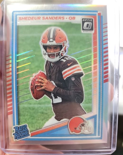 2025 Panini Donruss Optic #203 Shedeur Sanders — front