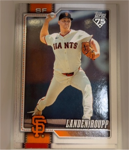 2026 Topps Series 1 #29 Landen Roupp — front